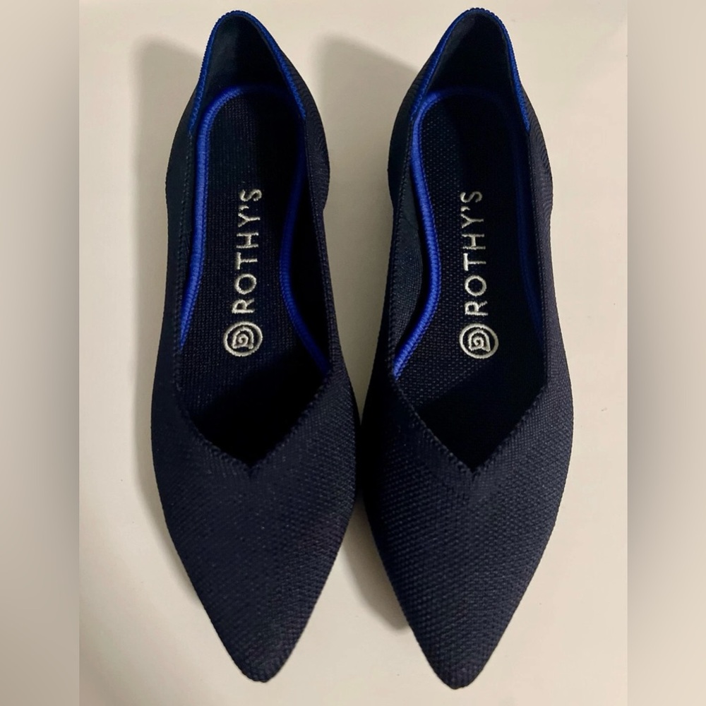 Rothy's Women's Navy Blue Flats